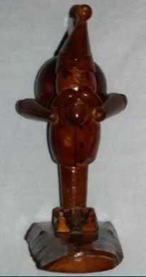 Статуэтка гном с яблоком