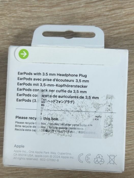 наушники earpods 3.5mm