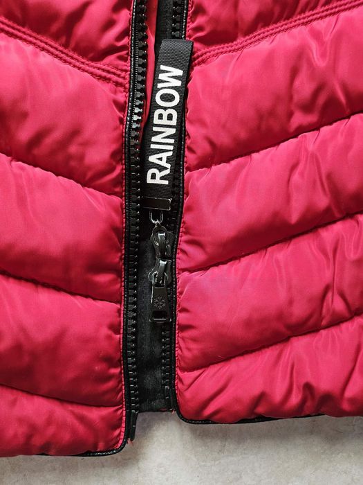 Дамско зимно яке с естествен пух