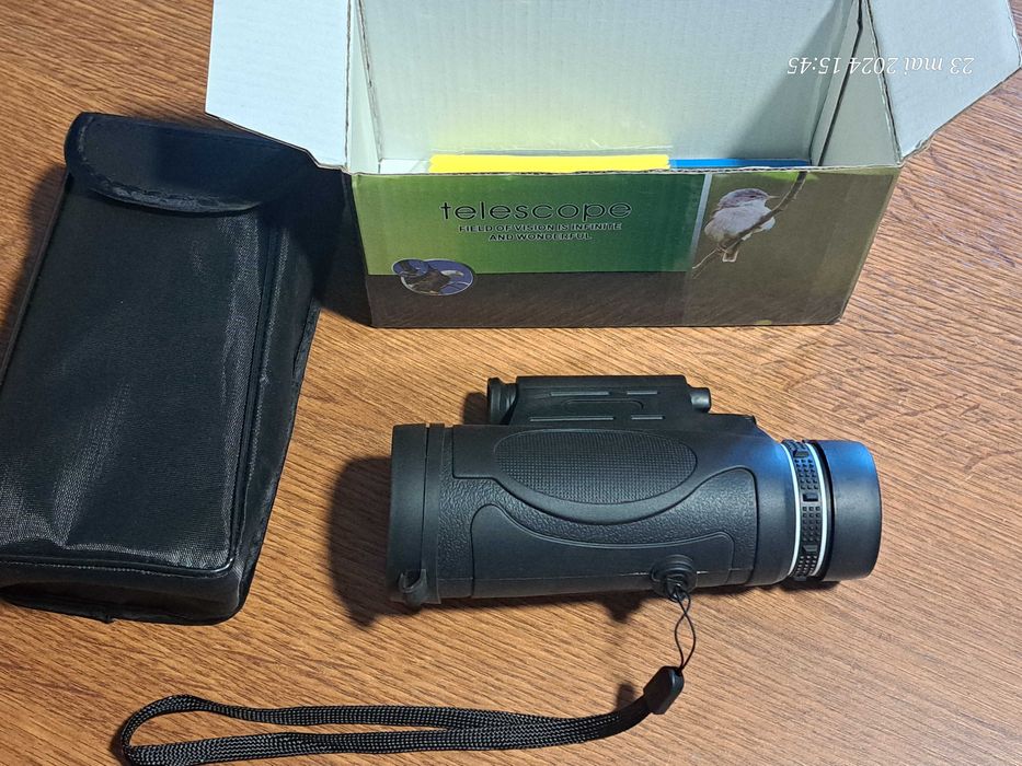 Telescop, monocular 12X42, pentru drumetii si vanatoare