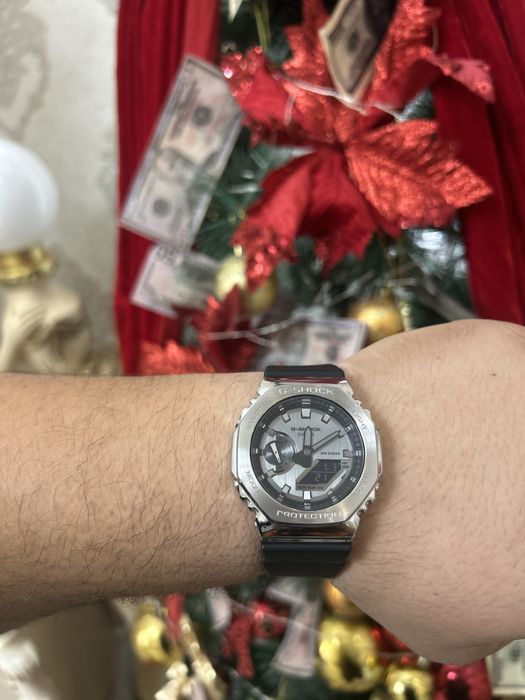 Часы CASIO GM-2100-1ADR сталь