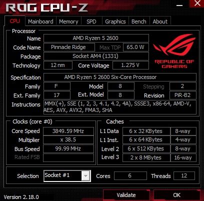 PC/Calculator Medium Gaming Ryzen 5 2600 GTX 1660 SUPER