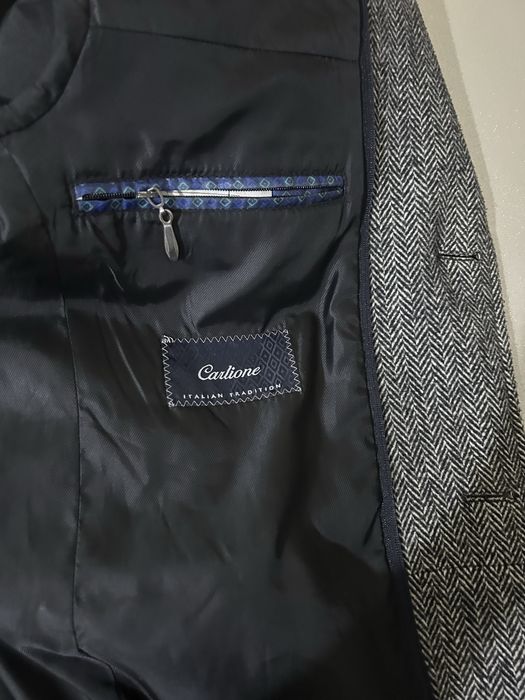 Пальто мужской серый