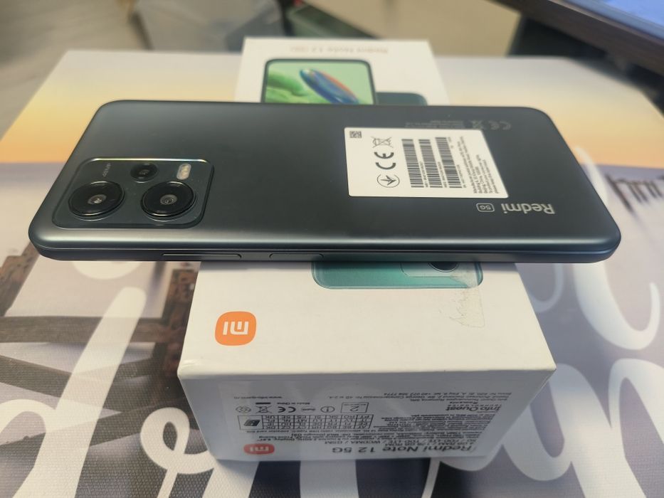 Xiaomi redmi note 12 5g negru 6ram 128gb negru