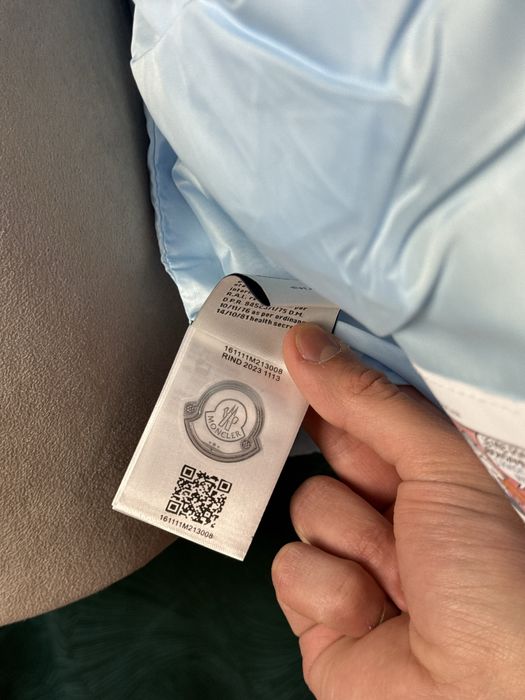 Geaca Moncle Baby blue marimea  M