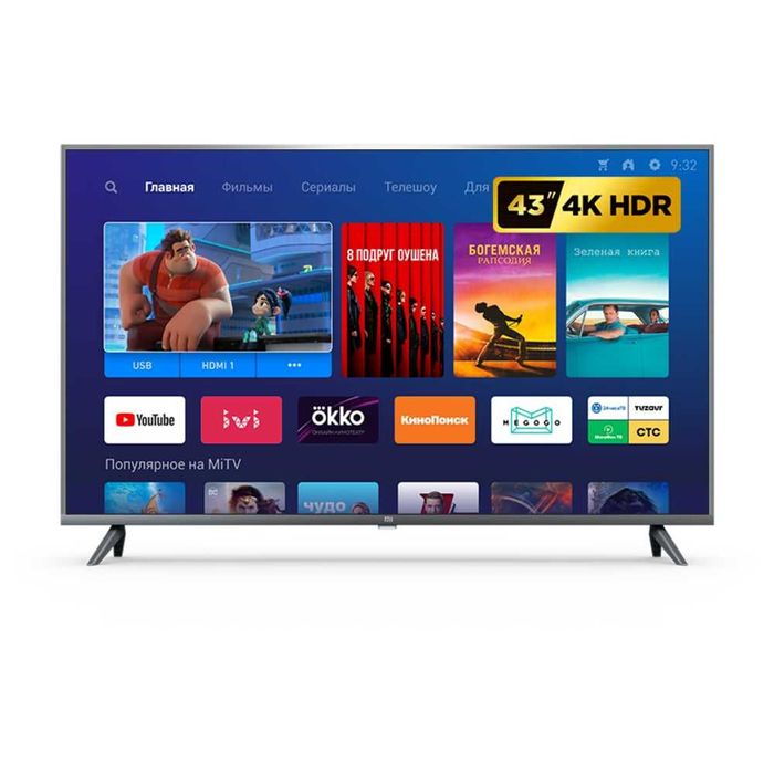 Телевизор Xiaomi 32/43/50/55/60/75 Android TV/4K прошивка +доставка!!