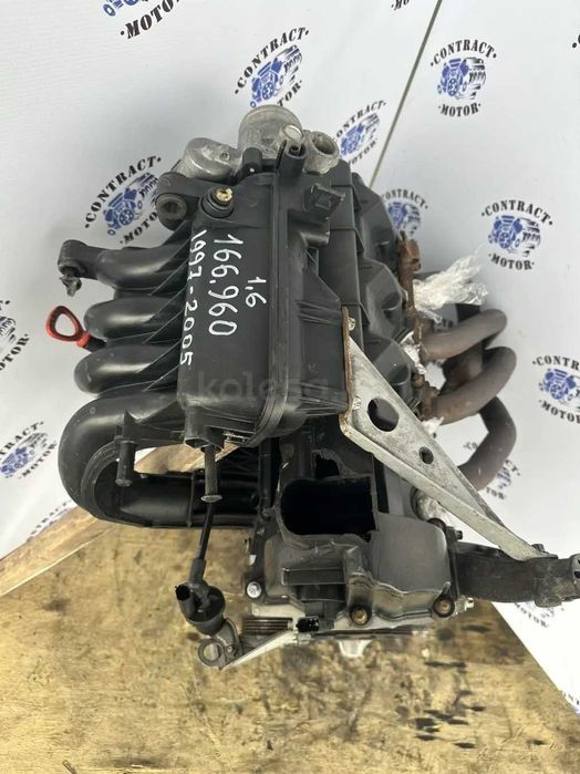 166.960 двигатель 1.6 Mercedes A160 W168 двигатель M166 E16