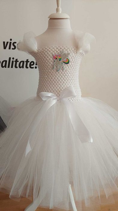 Rochita TUTU Printesa Little Ponei Unicorn serbare carnaval petrecere