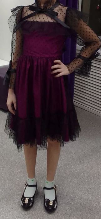 Платье для девочки Wednessday уэнсдэй подарок девочке 8 марта