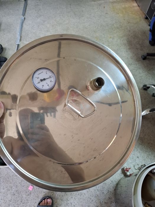 Marmita inox 57 litri