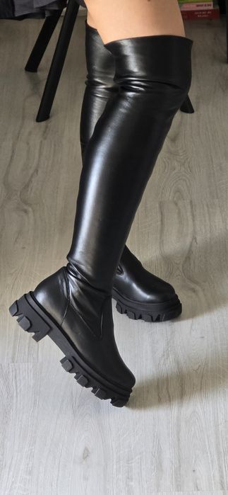 Cizme piele Garkony