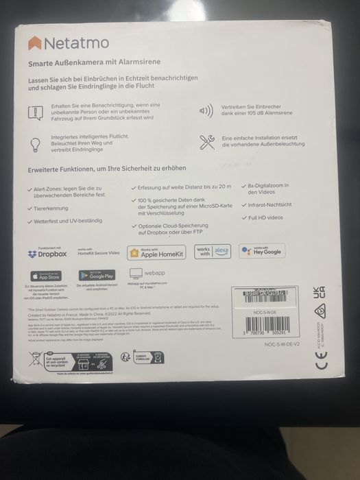 Vand camera NETATMO nou sigilat