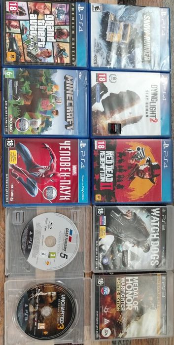 Продам Диски на PS4
