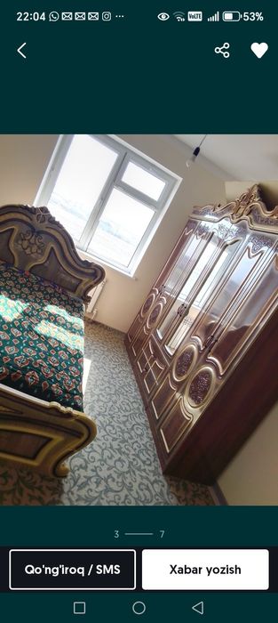 Urganch shahrida 9 etaj  toza qurilgan domlarda