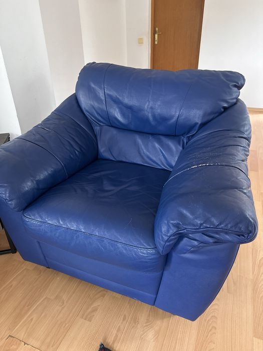 Canapea si fotolii din piele