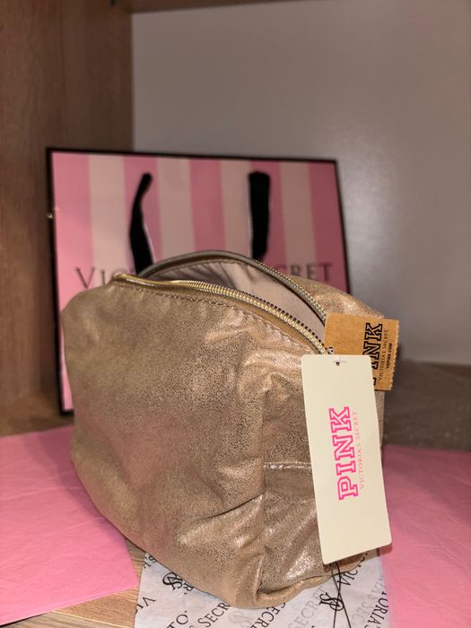 Geantă Victoria’s Secret auriu fin