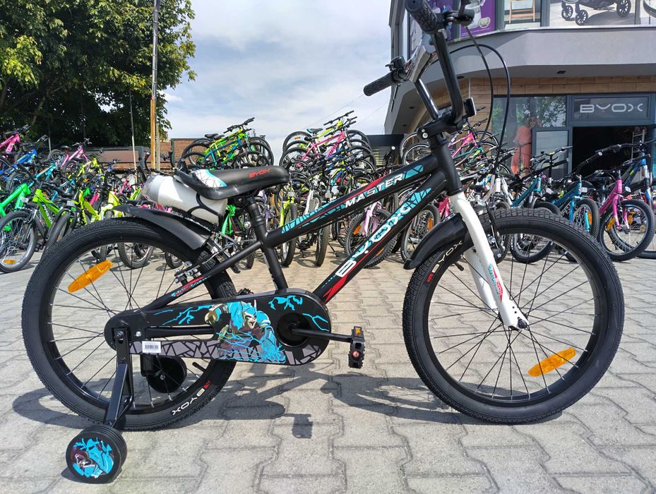 BYOX Велосипед 20" MASTER черен