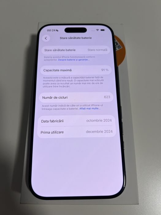 iPhone 16 PRO la cutie