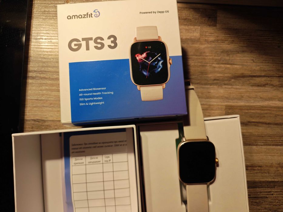 Смарт часовник AMAZFIT GTS 3