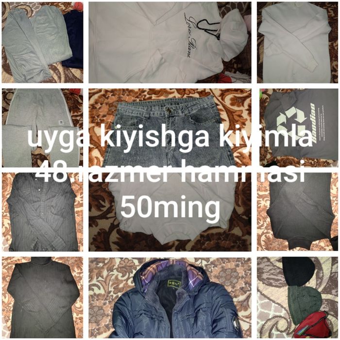 Har xil kiyimla holati yaxshi