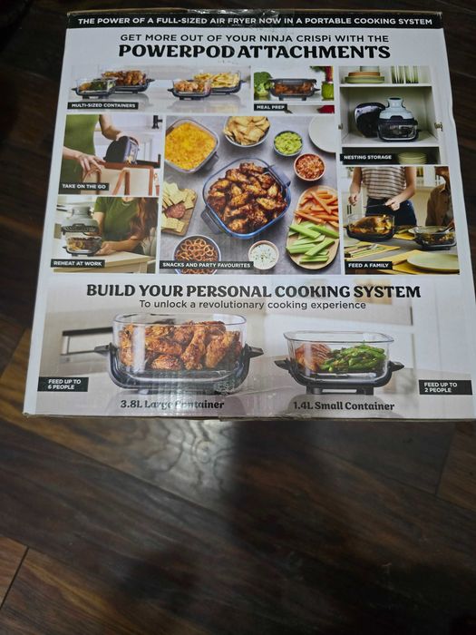 Ninja Crispi cooking