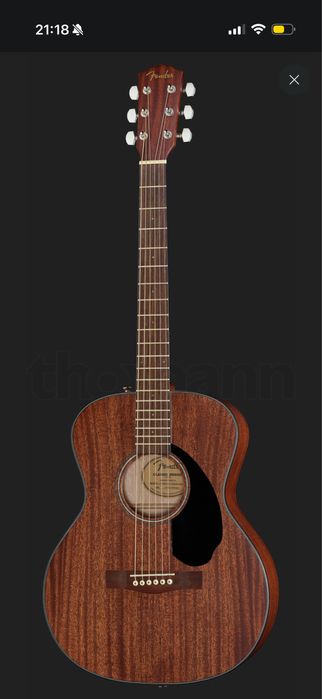 chitara acustica Fender CC 60 s all mahogany ,upgraded ,garantie
