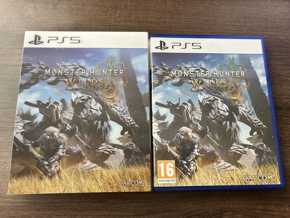 Monster Hunter Wilds PS5 Editia Cu Holograma