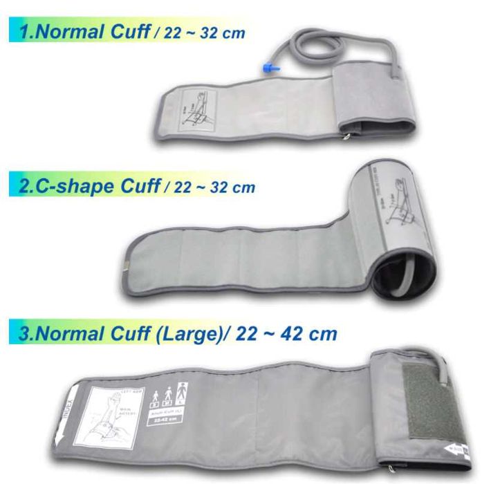 Новые манжеты для тонометров - бренды -  -размеры и типы разные