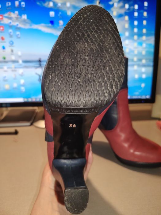 Botine damă din piele naturala -Alberto Fermani