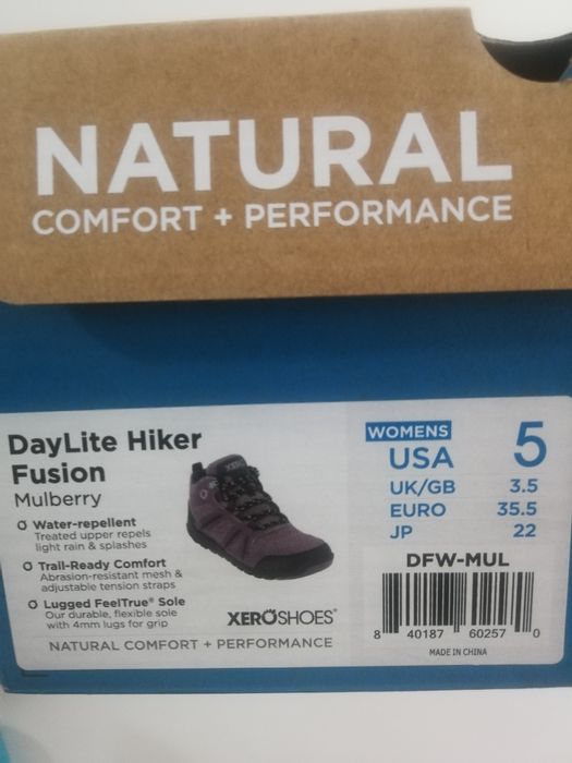 Боси обувки Xero Daylite Hiker Barefoot