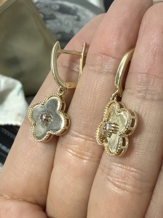 Бриллиантовые серьги