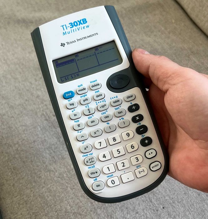 Calculator stiintific Texas Instruments SCIENTIFIC TI-30XB MultiView