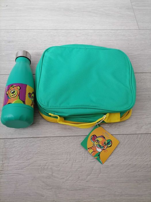 Set Geanta și Sticla metalica Disney