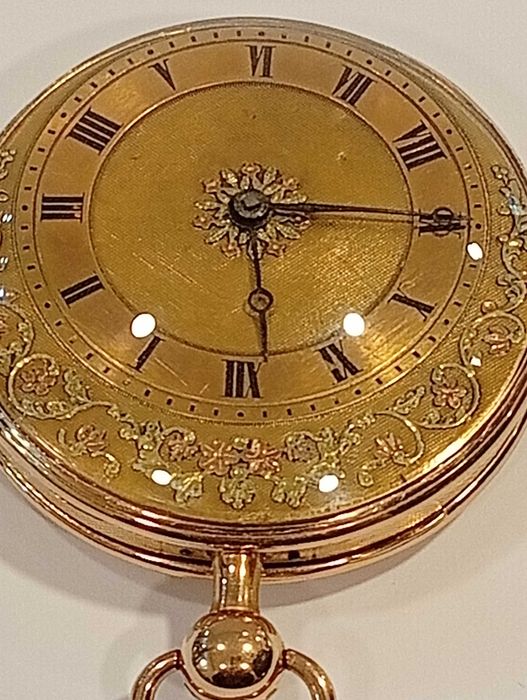 Breguet джобен, четвърт репетир.