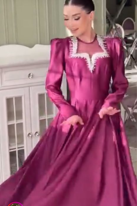 Вечернее платье длинное 42 размер