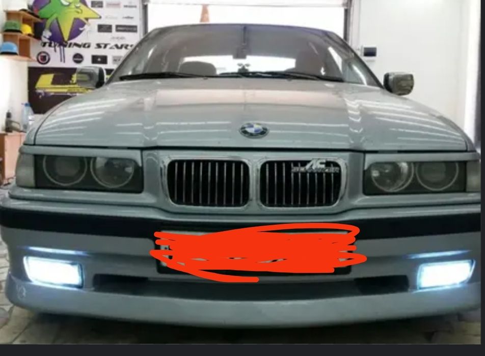 БМВ е36, задный и передний бампер [шнице)