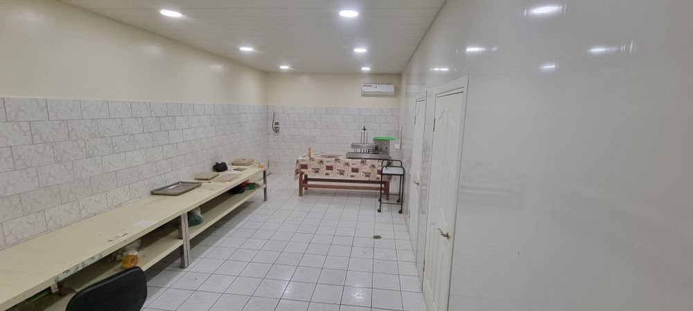 Арендага сех ипподром промзонада 150мкв одам буйи кафел килинган