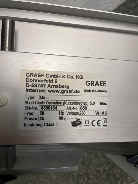 Колбасорезачка Graef - G50, 170W
