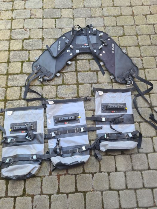Genți moto Red Mamut set 36 litri