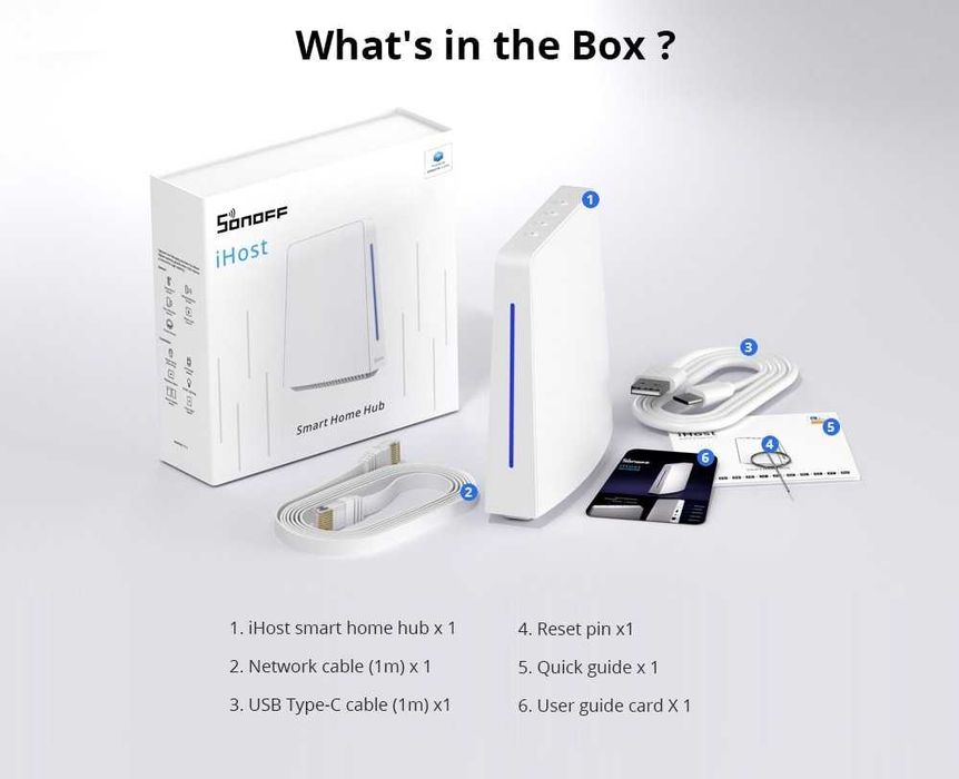 SONOFF iHost 4GB – Умен Хъб за Автоматизация на Дома