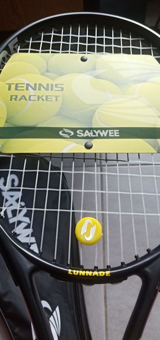 Ракета за тенис на корт от въглероден композит, за начинаещи