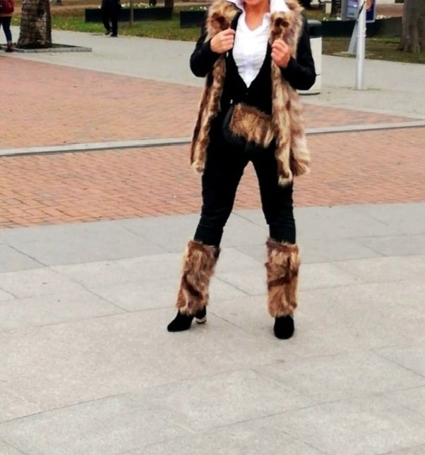 Сет/Елек,Чанта,Гети/естествен косъм