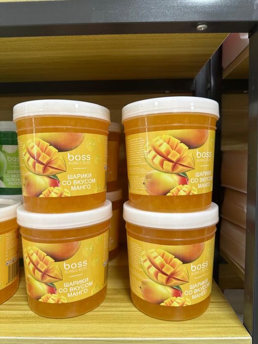 Джусс боллы со вкусом манго для приготовления Bubble tea
