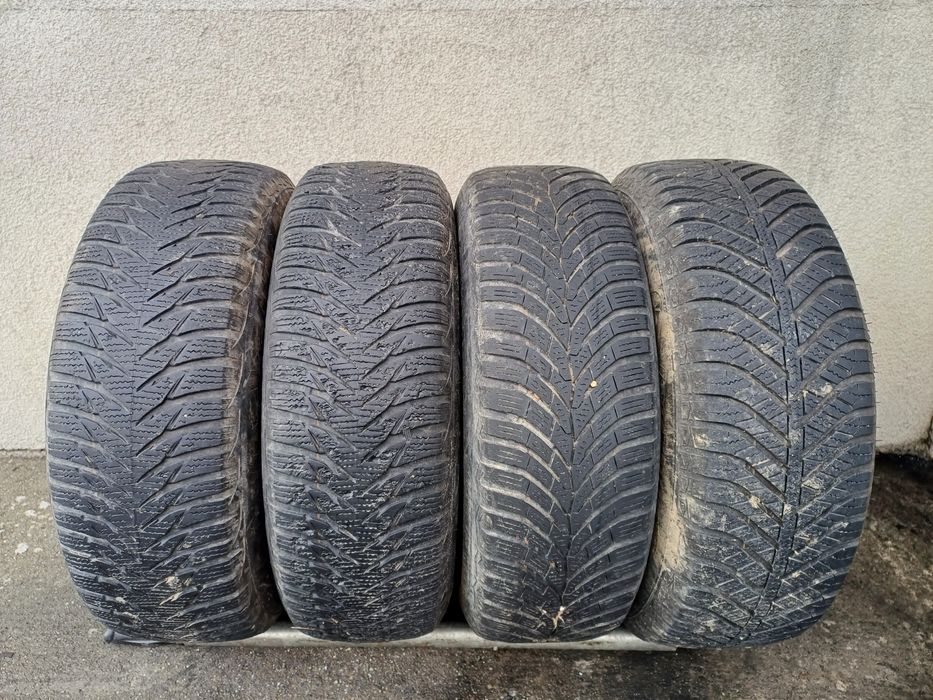 Set jante VW (5×112) cu anvelope iarna  R 15