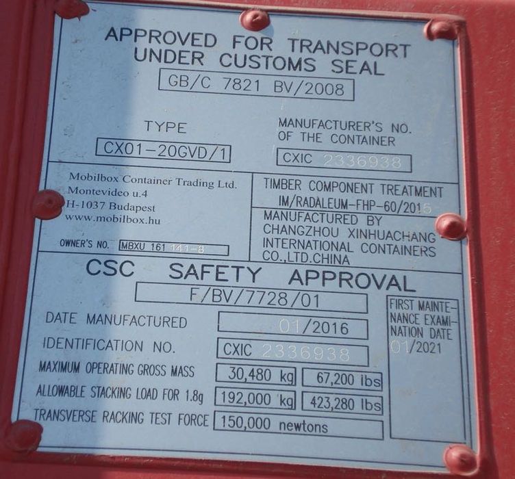 Морски контейнери.  перфектно състояние, готови за ползване