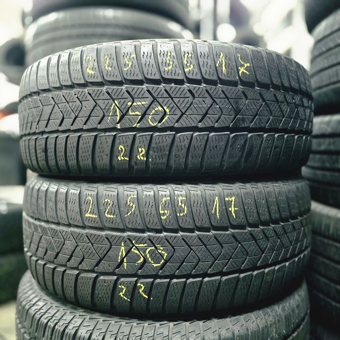 2x 225/55/17 M+S PIRELLI 2022 Stare excelentă