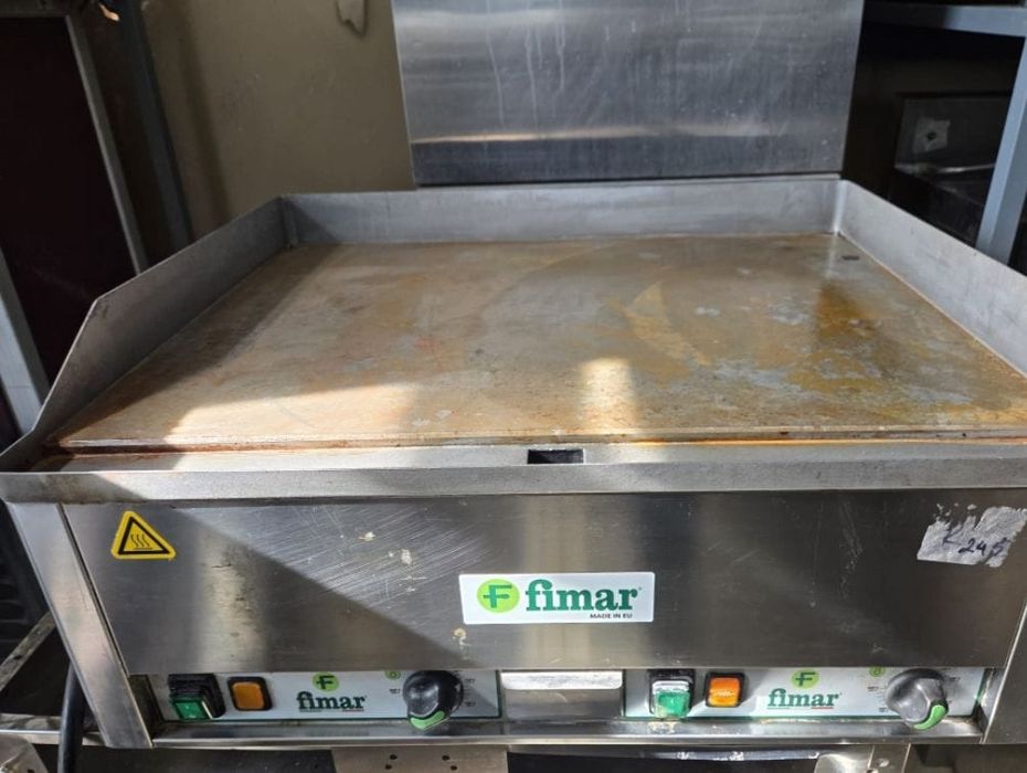 Grill electric sau pe gaz cu banc, grill electric la 380v,