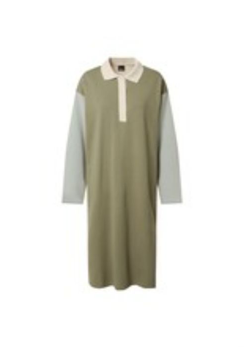 Rochie polo colorblock Gina Tricot