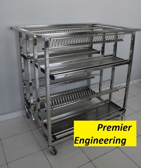 Сушилки для посуды, нержавейка