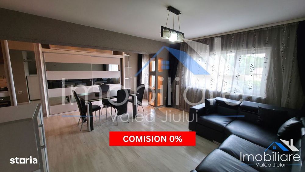 Garsonieră modernă, complet renovată, etaj 2 – Lupeni | lângă Primărie